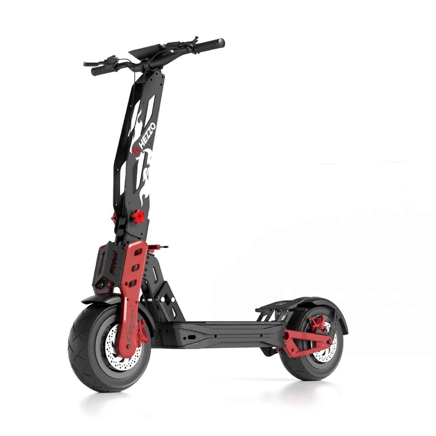 HKM-625043 High-Speed 12-Inch Dual Motor Off-Road Electric Scooter, 8000W, 40AH Battery, Foldable, 75KM/H Max Speed
