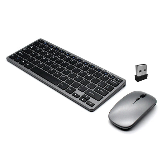 HKM-625107 Wireless Ergonomic Keyboard and Mouse Combo for PC - 2.4G Wireless Technology
