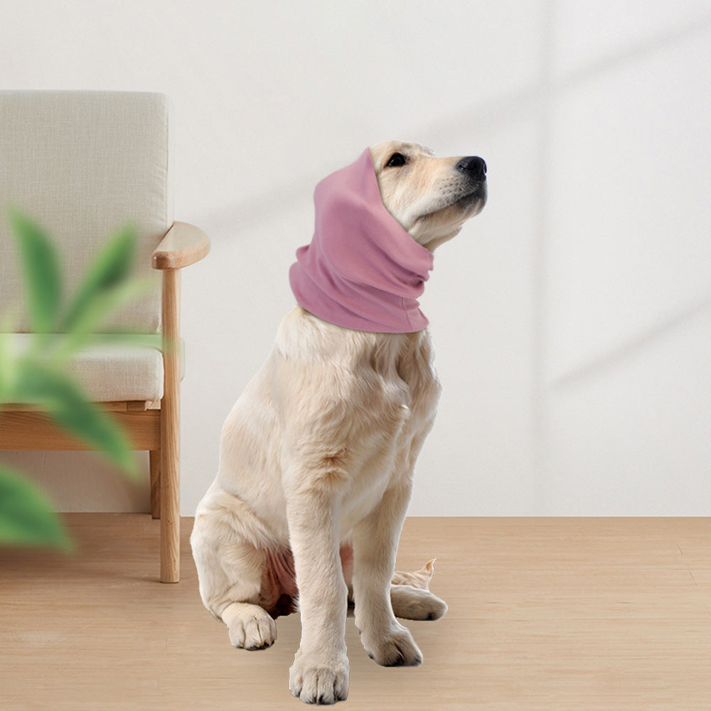 HKM-6251453 Calming Earmuffs for Dogs - Noise-Reducing Hood for Anxiety Relief and Grooming