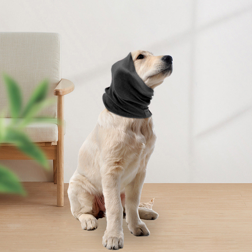 HKM-6251453 Calming Earmuffs for Dogs - Noise-Reducing Hood for Anxiety Relief and Grooming