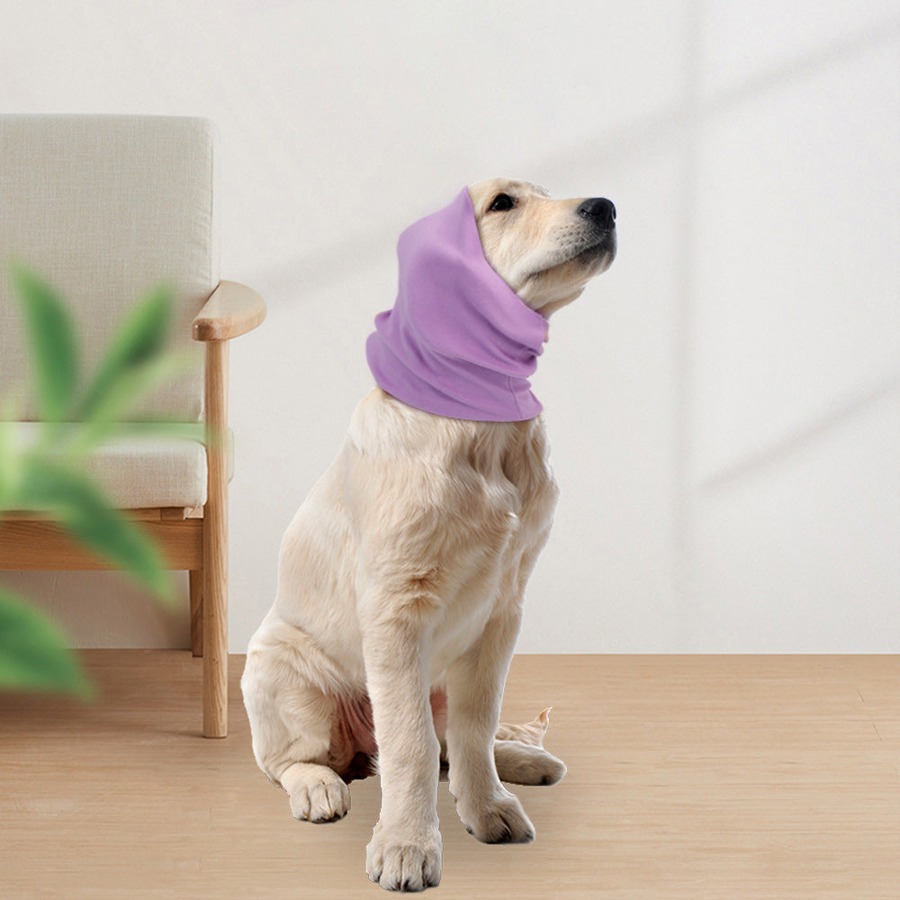 HKM-6251453 Calming Earmuffs for Dogs - Noise-Reducing Hood for Anxiety Relief and Grooming