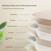 HKM-6251965 Eco-Friendly Disposable Cat Litter Box - Waterproof & Degradable, Multiple Sizes Available