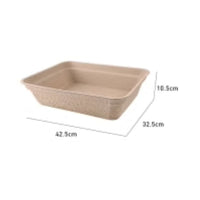 HKM-6251965 Eco-Friendly Disposable Cat Litter Box - Waterproof & Degradable, Multiple Sizes Available