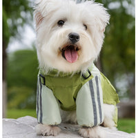 HKM-6252733 Reflective Waterproof Outdoor Jumpsuit for Small and Medium Dogs with Built-in Harness