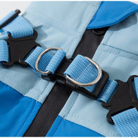HKM-6252733 Reflective Waterproof Outdoor Jumpsuit for Small and Medium Dogs with Built-in Harness