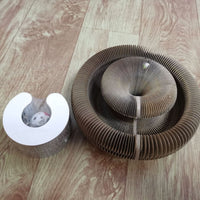 HKM-6254141 Corrugated Foldable Cat Nest for Playtime - 24x24x10cm