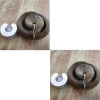 HKM-6254141 Corrugated Foldable Cat Nest for Playtime - 24x24x10cm