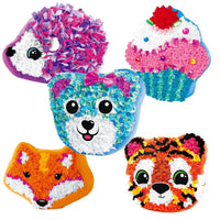 HKM-625427 DIY Creative Plush Pillow Making Kit for Kids Ages 2-13, Soft Stuffed Animal Craft Toy