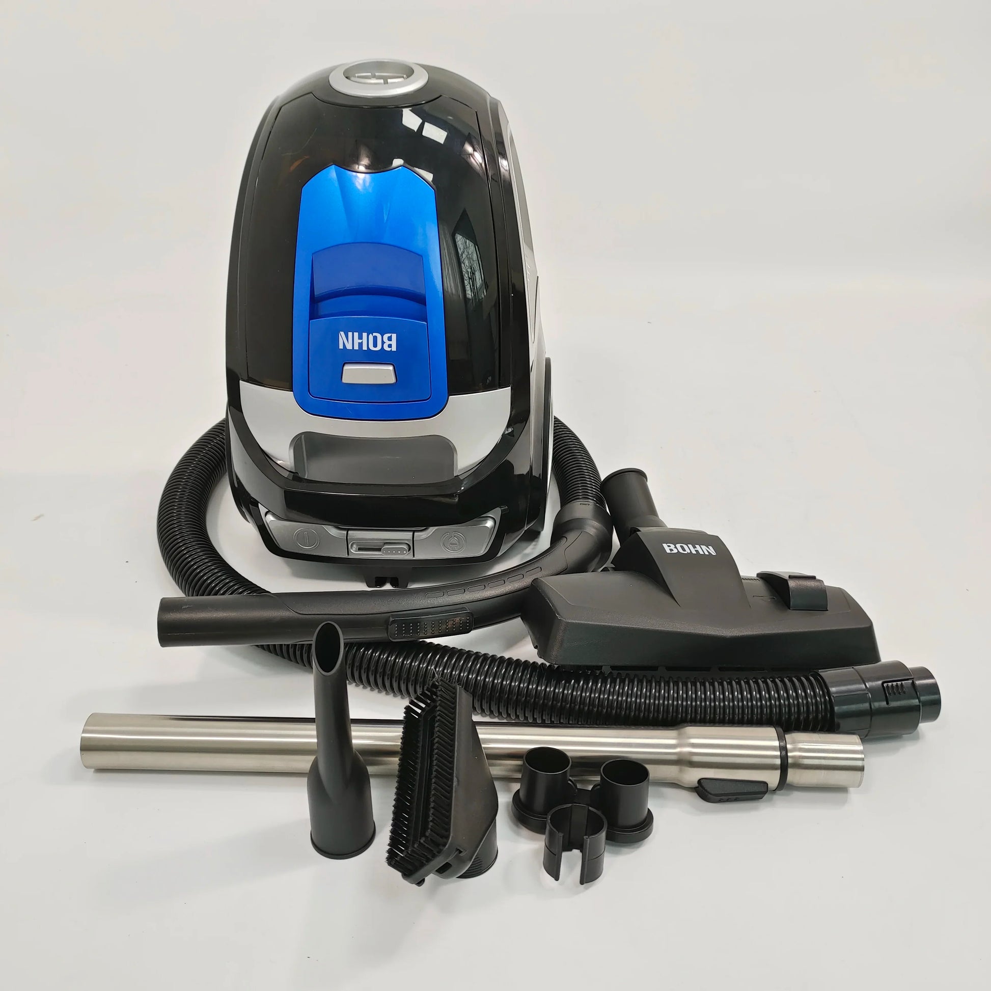 HKM-625427 High Efficiency Canister Vacuum Cleaner with Dust Bag and Horizontal Design