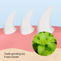 HKM-6255421 Carrot Shape Catnip Balls for Teeth Cleaning - Self-Adhesive Catnip Toys for Indoor Cats