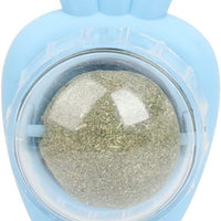 HKM-6255421 Carrot Shape Catnip Balls for Teeth Cleaning - Self-Adhesive Catnip Toys for Indoor Cats
