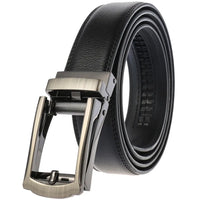 HKM-625555 Adjustable Automatic Buckle Men's Belt - Model LY33-2211-1