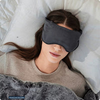 HKM-625683 Dark Gray Cotton Sleep Eye Mask in Modern Simplicity Design