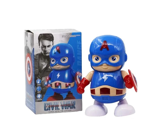 HKM-625683 Interactive Musical Dancing Robot for Kids - Light & Sound Educational Toy
