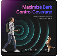 HKM-6257213 Ultrasonic Dog Bark Deterrent Device with 50ft Range for Effective Training and Behavior Modification