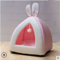 HKM-6257981 Cozy Cat House Villa Bed for Small Dogs and Cats - Various Sizes Available