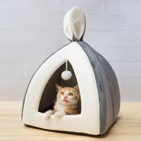 HKM-6257981 Cozy Cat House Villa Bed for Small Dogs and Cats - Various Sizes Available