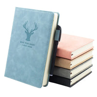 HKM-625811 Custom A5 Leather Notepad with Multifunctional Design and Colourful Covers