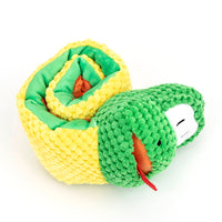 HKM-6261181 Squeaky Snuffle Toy for Dogs – Plush Puzzle Mat for Treats and Foraging Activities