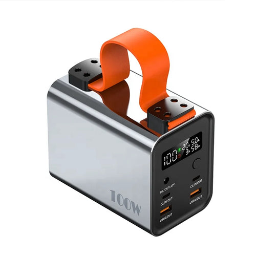 HKM-626195 60000mAh 100W Portable Power Bank with Lanyard for Laptops and Notebooks