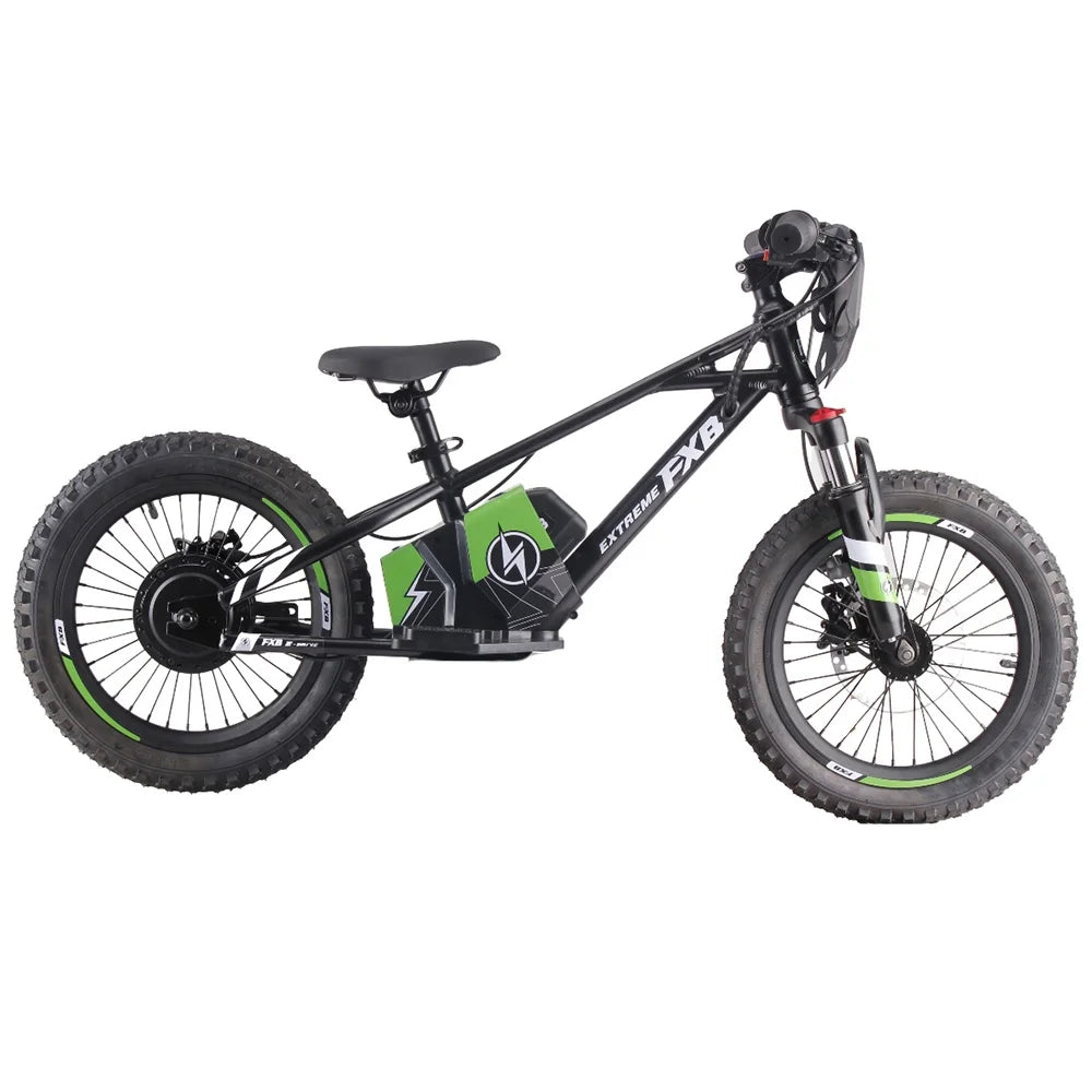 HKM-626259 350W 36V Electric Balance Bike for Kids, 16-Inch Wheels, 2 Speed Options, Lightweight Aluminum Frame