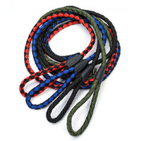 HKM-6263485 Durable Nylon Braided Dog Leash with Easy Control - Scalable, Available in Multiple Colors