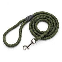 HKM-6263485 Durable Nylon Braided Dog Leash with Easy Control - Scalable, Available in Multiple Colors