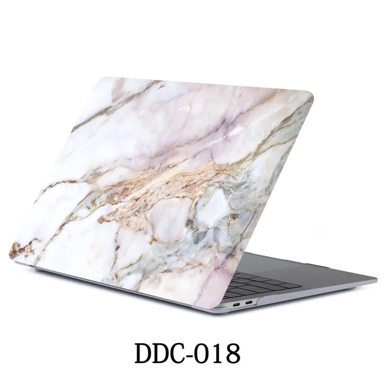 HKM-626387 Custom Marble Design Protective Case for MacBook Air 11.6 A1370 A1465 and 12 Inch A1534