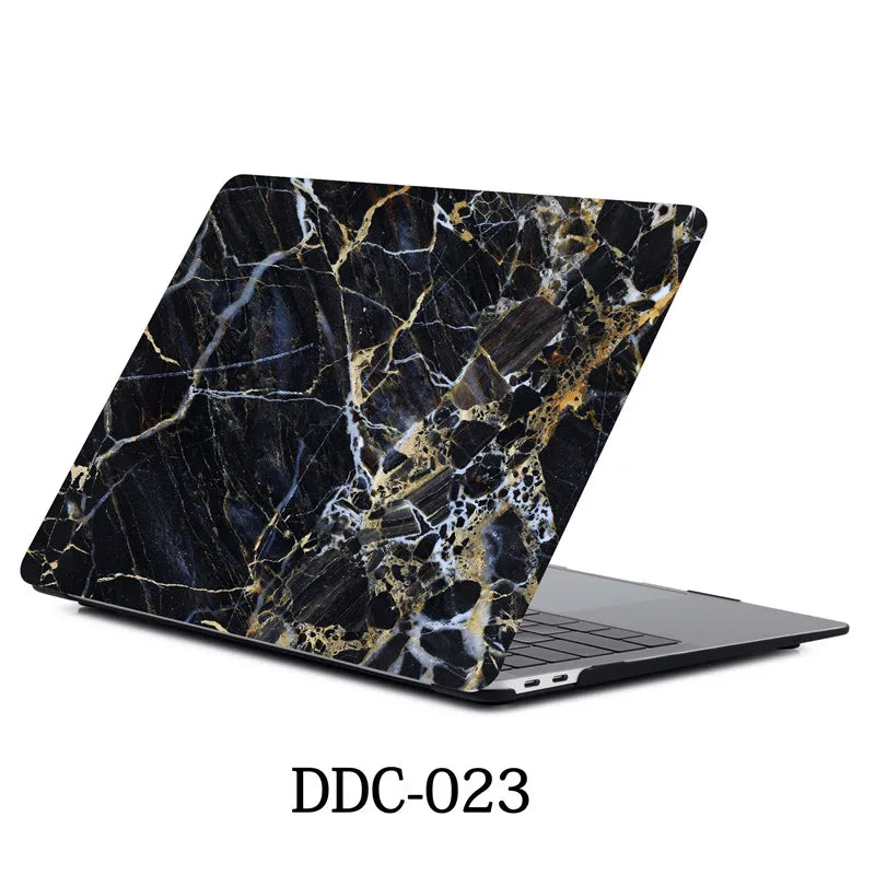 HKM-626387 Custom Marble Design Protective Case for MacBook Air 11.6 A1370 A1465 and 12 Inch A1534
