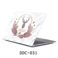 HKM-626387 Custom Marble Design Protective Case for MacBook Air 11.6 A1370 A1465 and 12 Inch A1534