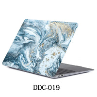 HKM-626387 Custom Marble Design Protective Case for MacBook Air 11.6 A1370 A1465 and 12 Inch A1534