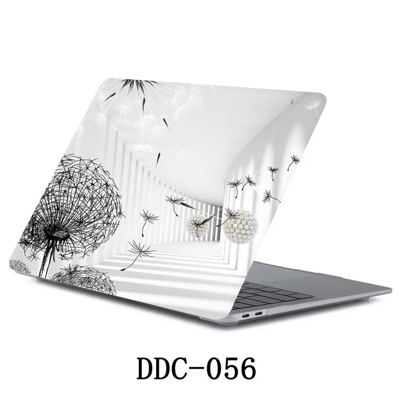 HKM-626387 Custom Marble Design Protective Case for MacBook Air 11.6 A1370 A1465 and 12 Inch A1534