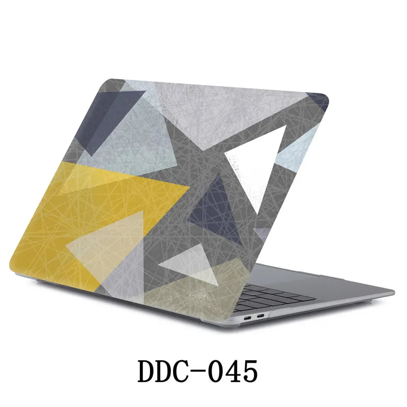 HKM-626387 Custom Marble Design Protective Case for MacBook Air 11.6 A1370 A1465 and 12 Inch A1534