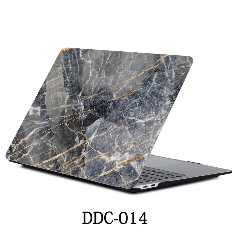 HKM-626387 Custom Marble Design Protective Case for MacBook Air 11.6 A1370 A1465 and 12 Inch A1534