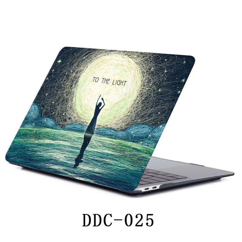 HKM-626387 Custom Marble Design Protective Case for MacBook Air 11.6 A1370 A1465 and 12 Inch A1534