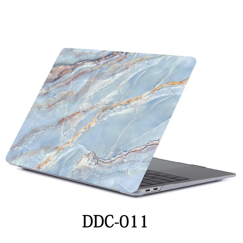 HKM-626387 Custom Marble Design Protective Case for MacBook Air 11.6 A1370 A1465 and 12 Inch A1534