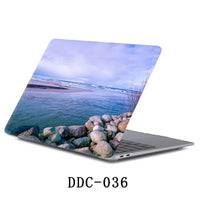 HKM-626387 Custom Marble Design Protective Case for MacBook Air 11.6 A1370 A1465 and 12 Inch A1534