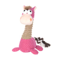 HKM-6264509 Pineapple Sounding Toy for Dogs - Dental Health Chew, Anxiety Relief, Eco-Friendly Material