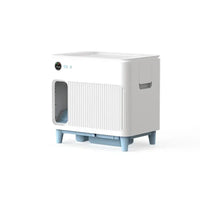 HKM-626451 Automatic Self-Cleaning Cat Toilet with Smart Remote App Control
