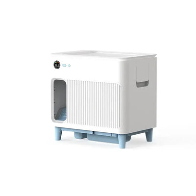 HKM-626451 Automatic Self-Cleaning Cat Toilet with Smart Remote App Control