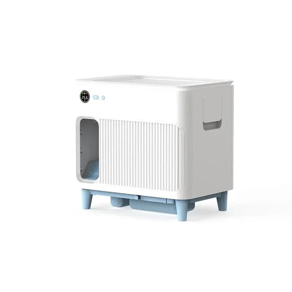 HKM-626451 Automatic Self-Cleaning Cat Toilet with Smart Remote App Control