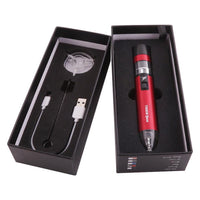 HKM-626515 Rechargeable Aluminum Alloy Electric Grinder with Gift Box - Windproof Design, Available in Multiple Colors