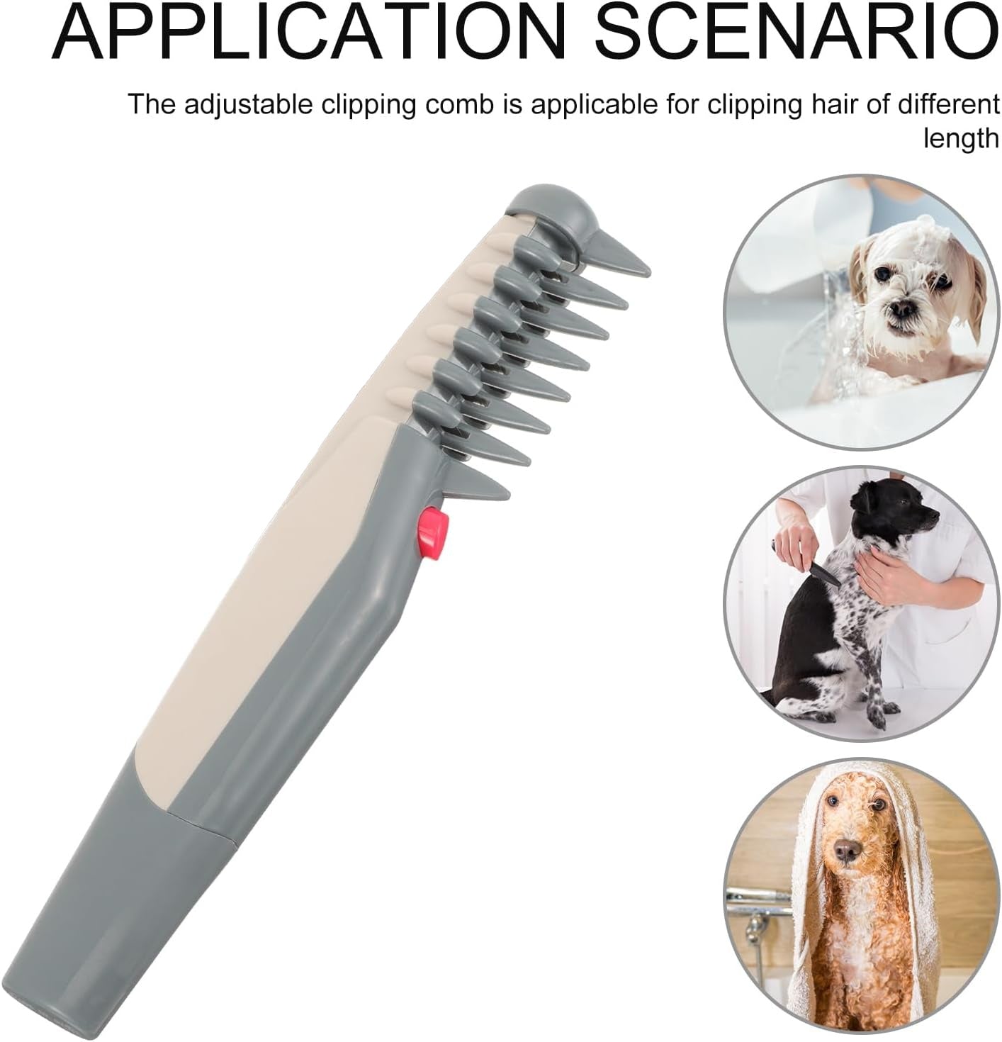 HKM-6266941 Pet Hair Trimmer for Grooming and Precision Cuts – Battery Operated with ABS Construction