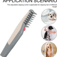 HKM-6266941 Pet Hair Trimmer for Grooming and Precision Cuts – Battery Operated with ABS Construction