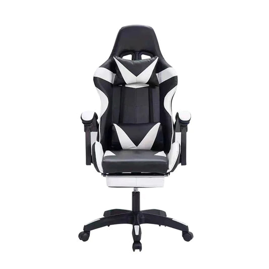 HKM-626707 Ergonomic Gaming Chair with Adjustable Armrests and Swivel Function for Office Use