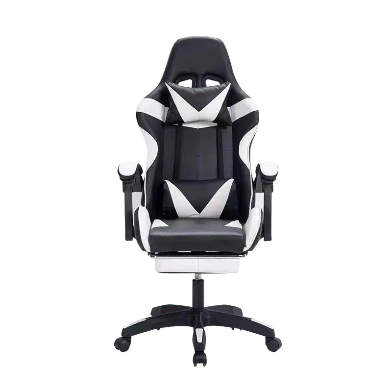 HKM-626707 Ergonomic Gaming Chair with Adjustable Armrests and Swivel Function for Office Use