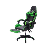HKM-626707 Ergonomic Gaming Chair with Adjustable Armrests and Swivel Function for Office Use