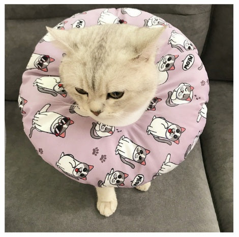 HKM-6269117 Waterproof Anti-Scratch Pet Headgear for Safe Sterilization and Protection