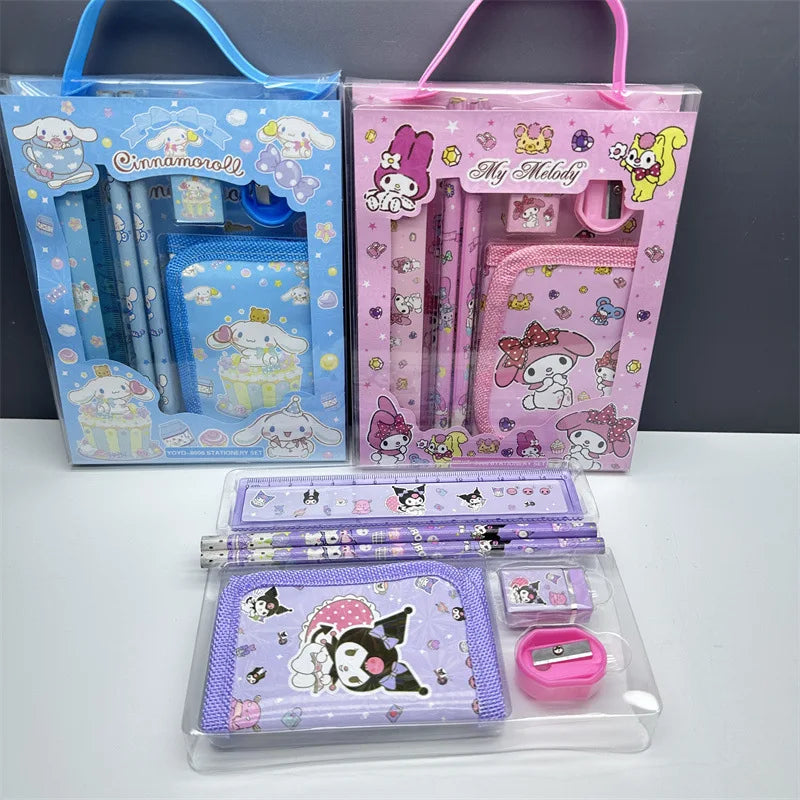 HKM-626963 Cartoon Themed Stationery Set for Kindergarten - Fun Learning Supplies for Kids
