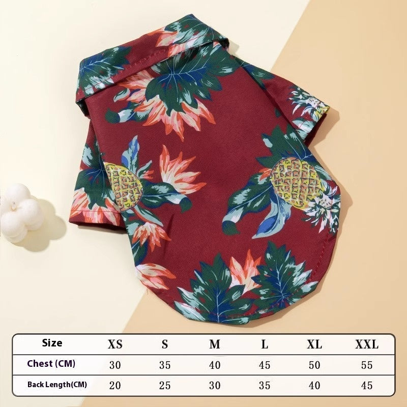 HKM-6270013 Lightweight Summer Cat Shirts in Various Colors and Patterns